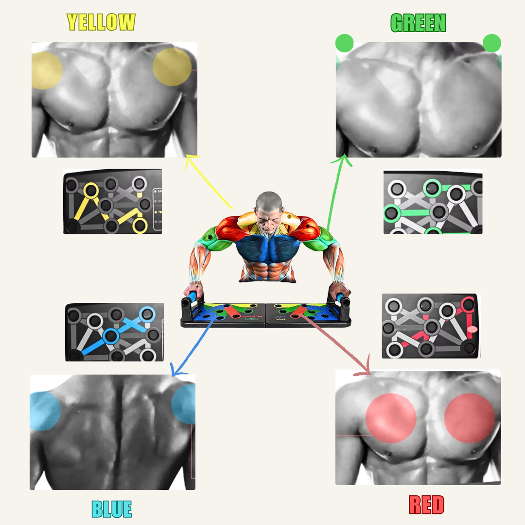MuscleMaster™- Push-Up Board