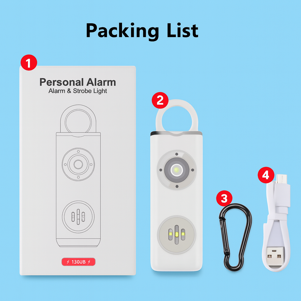 Defendio™-Self Defense Personal Alarm