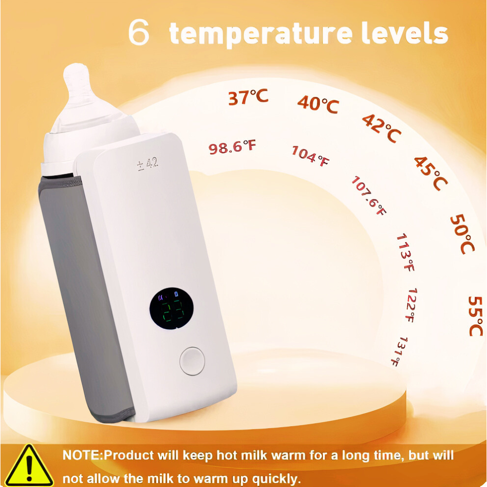 QuickWarm™- Rechargeable Bottle Warmer
