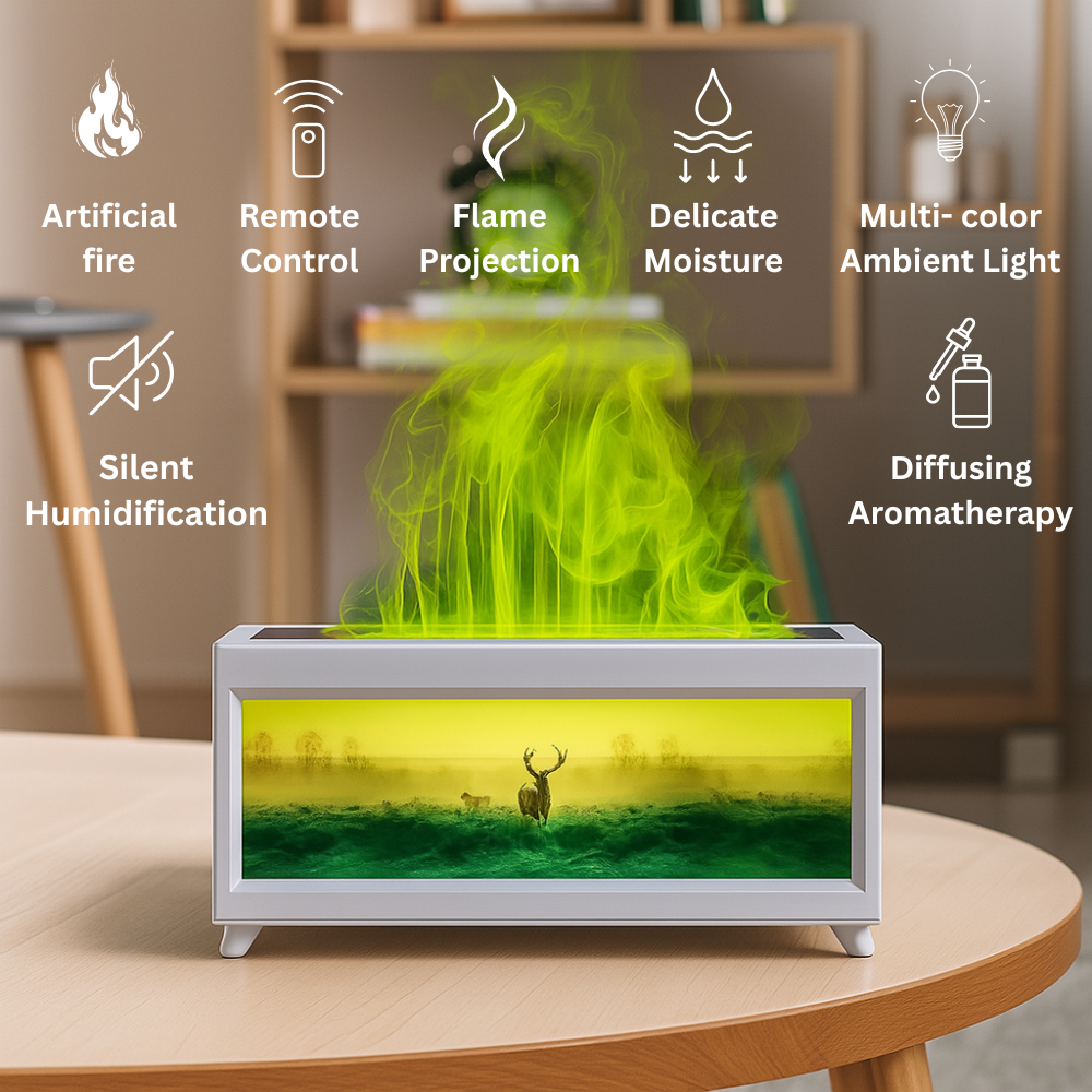 IgnisCloud™- Aroma Diffuser with Colorful Night Light