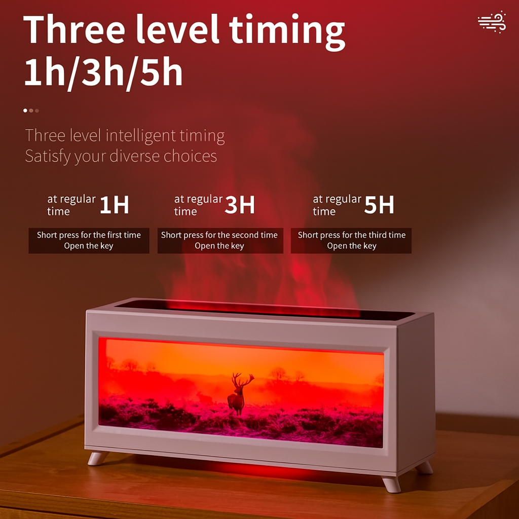IgnisCloud™- Aroma Diffuser with Colorful Night Light