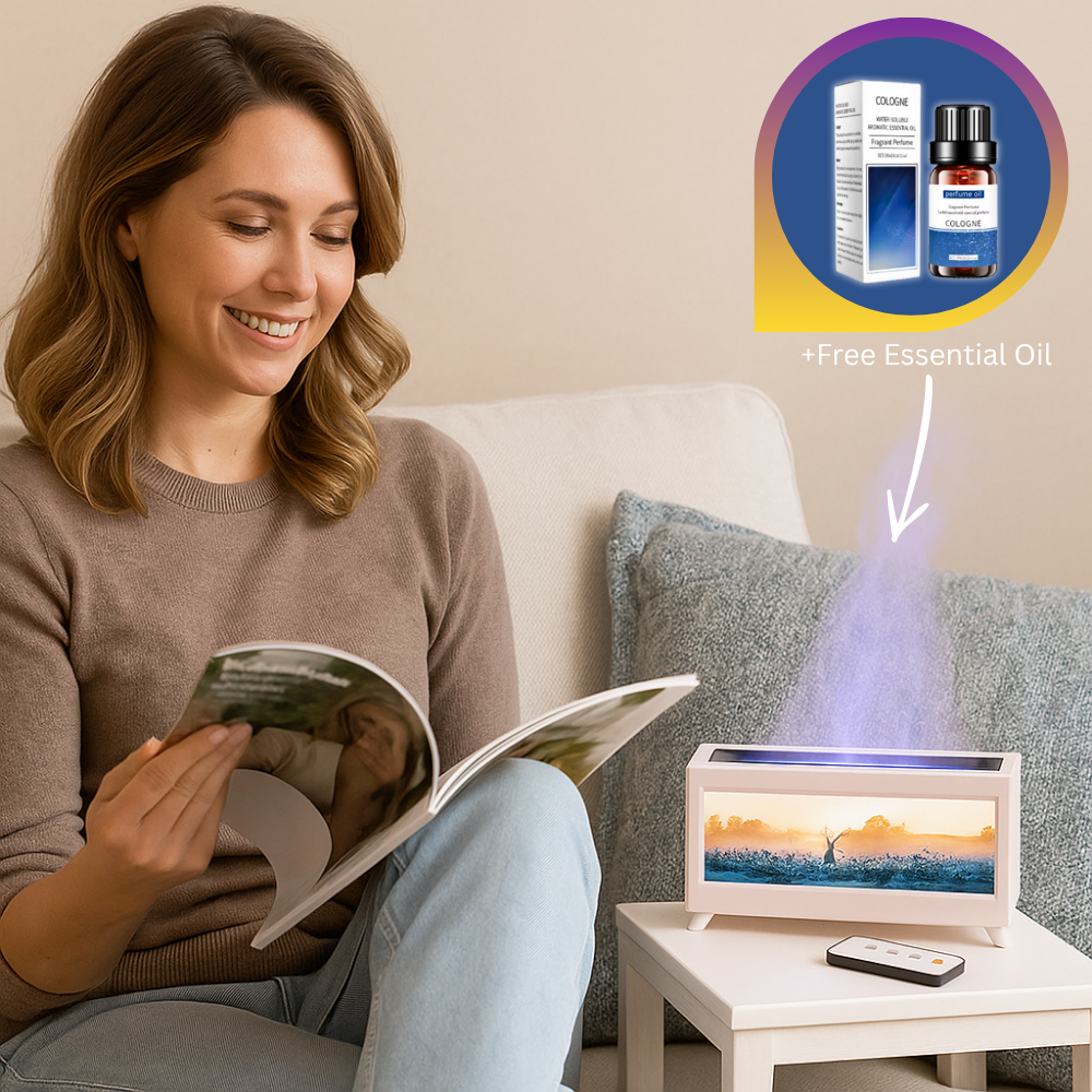 IgnisCloud™- Aroma Diffuser with Colorful Night Light